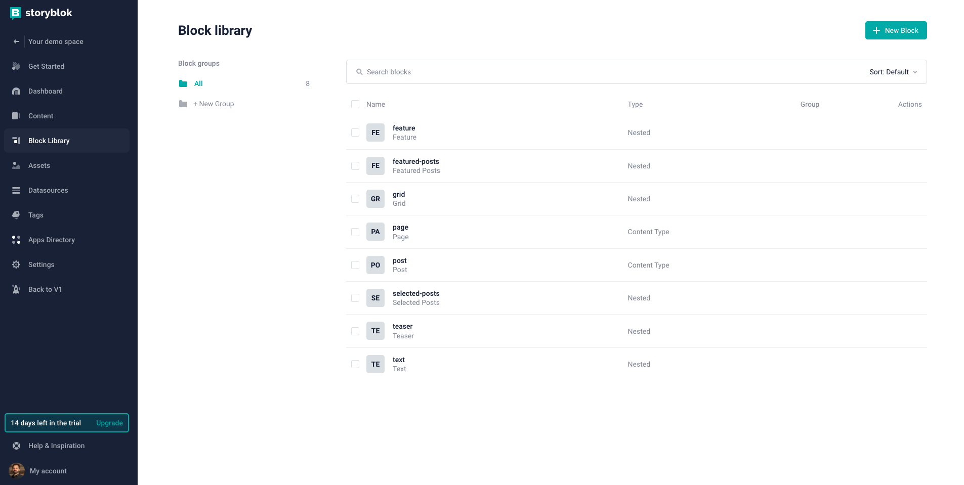 Content Structure