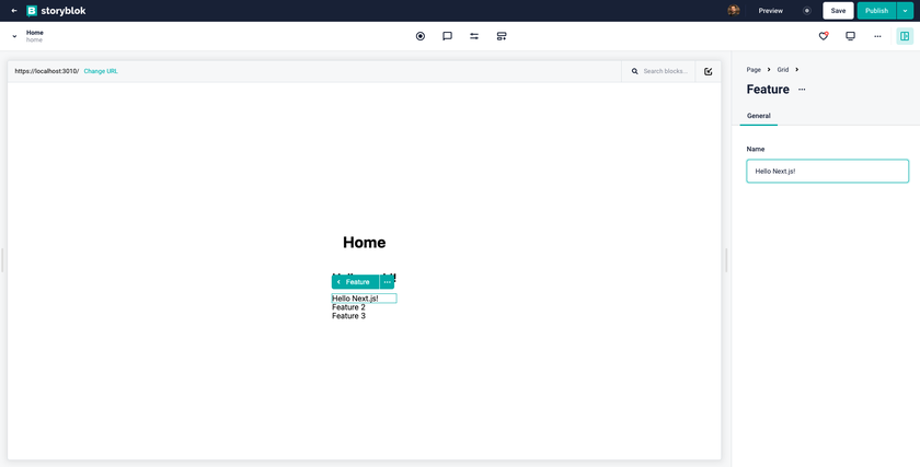 Storyblok Live Preview