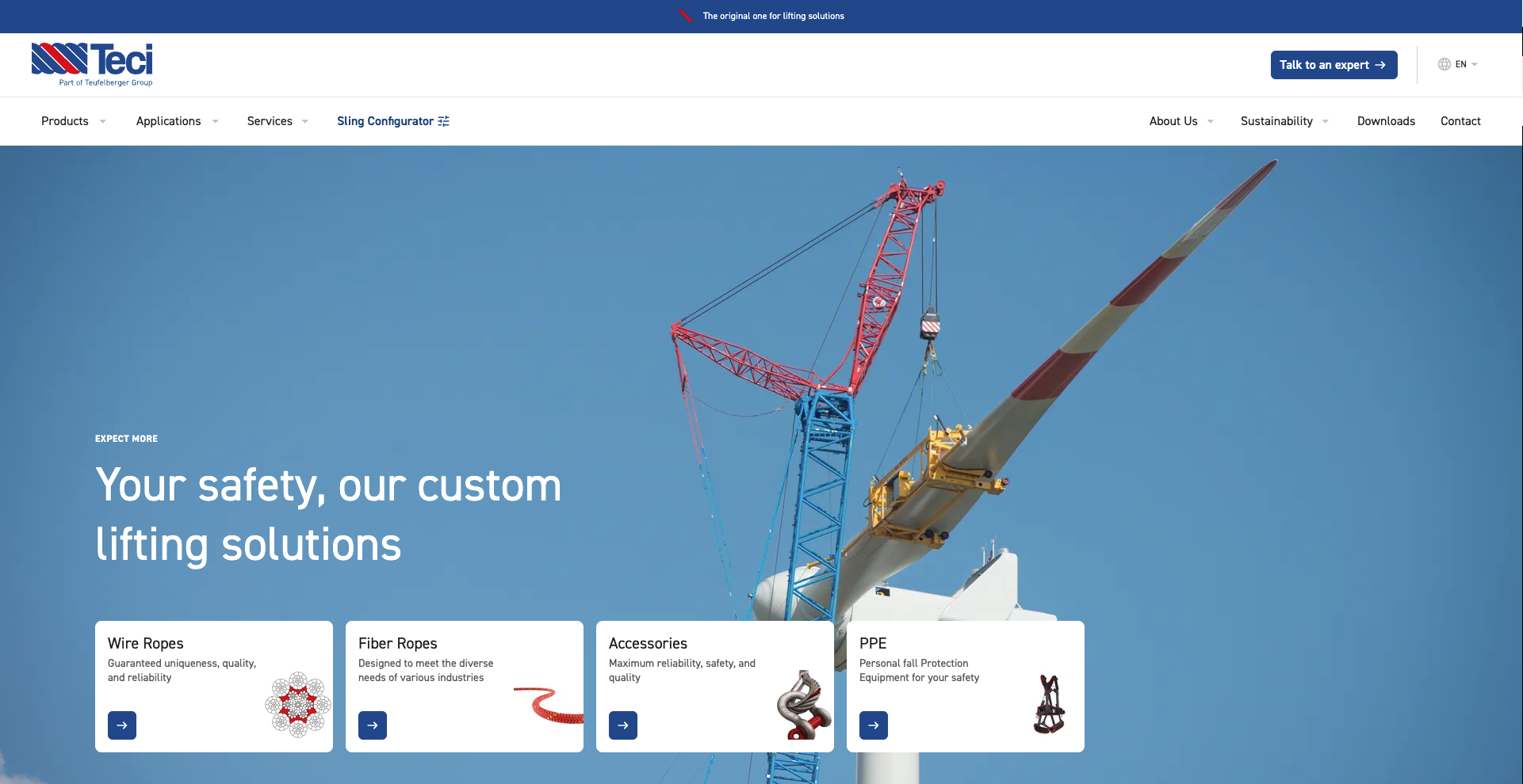 Teufelberger Multisite Screenshot