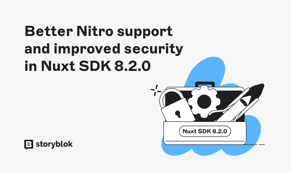 Better Nitro support and improved security in Storyblok Nuxt SDK ...