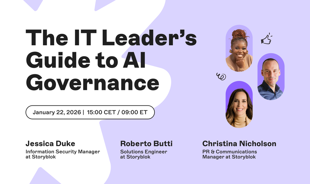 Webinar: The IT Leader’s Guide to AI Governance