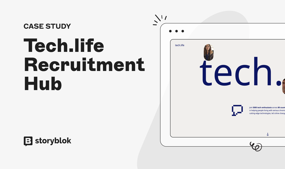 Tech.life Recruitment Hub | Storyblok Case Study