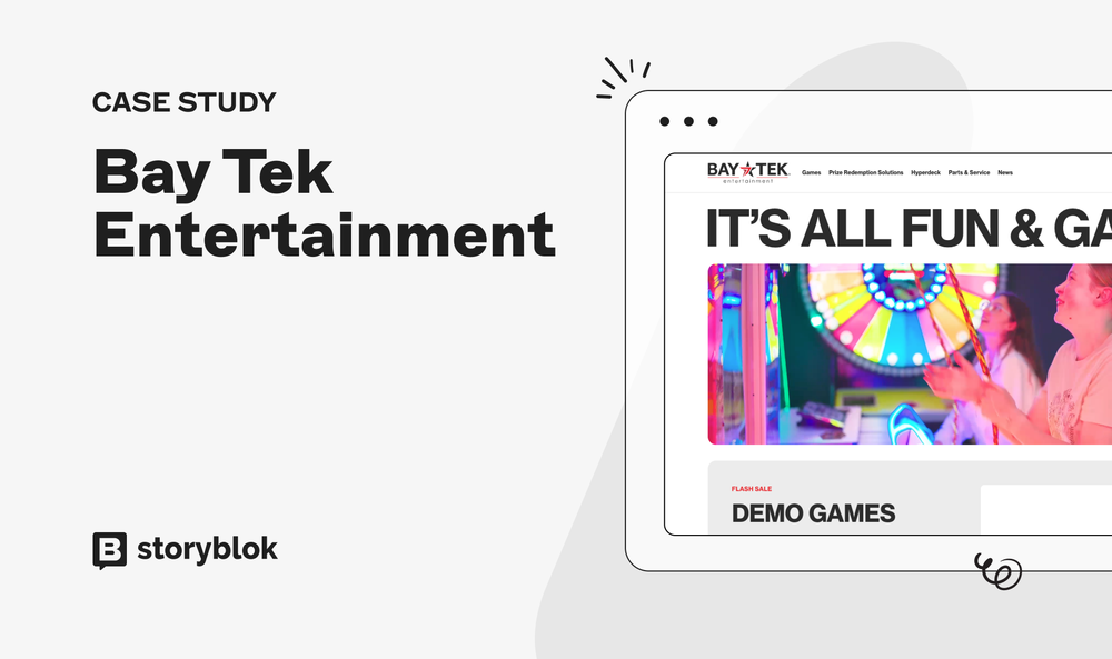 Bay Tek Entertainment — Flexible Storyblok CMS for Arcade Innovation ...