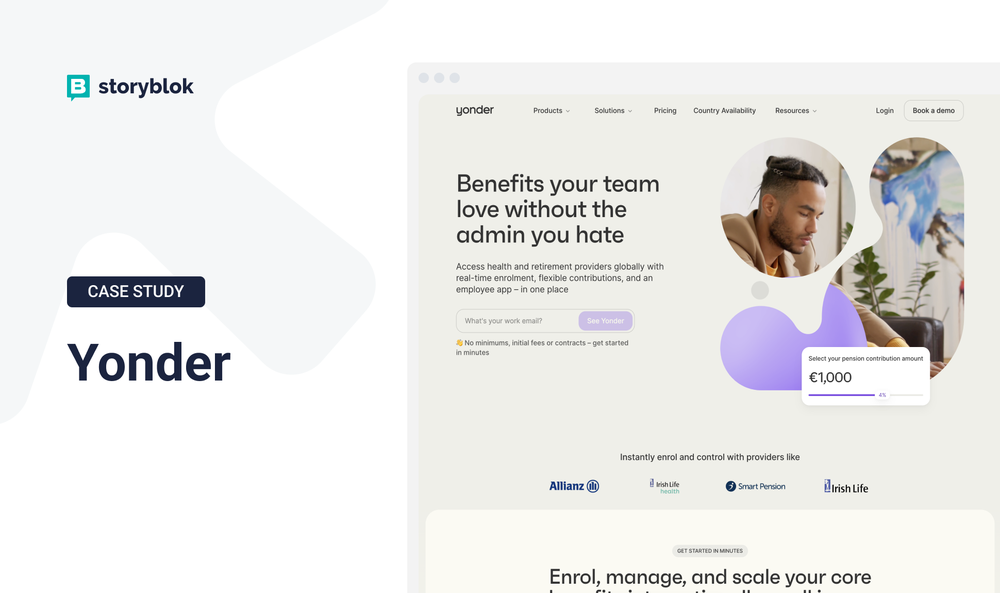 Yonder Case Study Storyblok