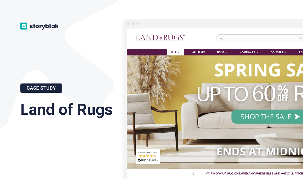 Land of Rugs Storyblok