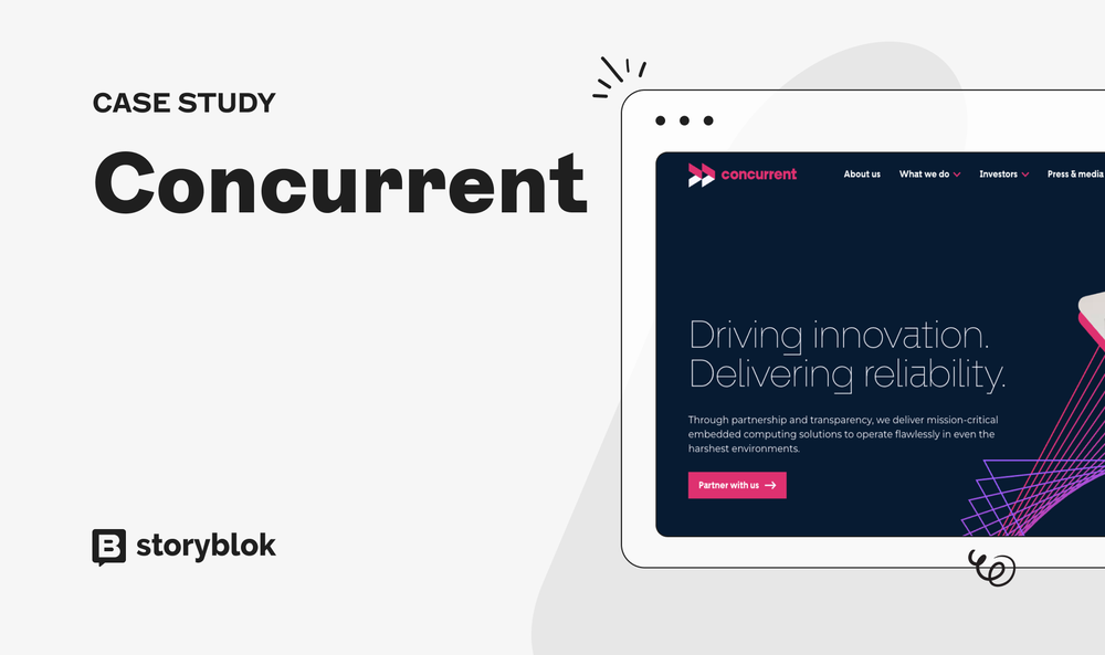 Concurrent | Storyblok Case Study