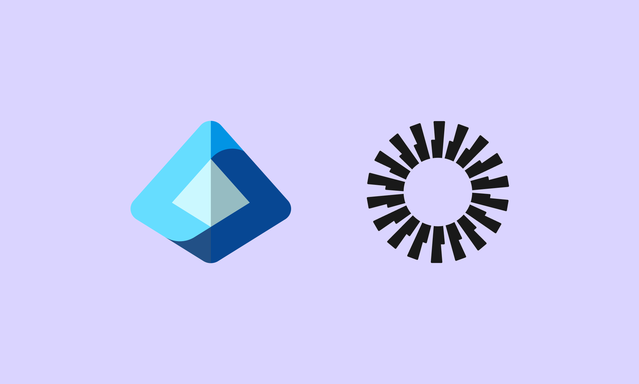 microsoft entra and okta logos