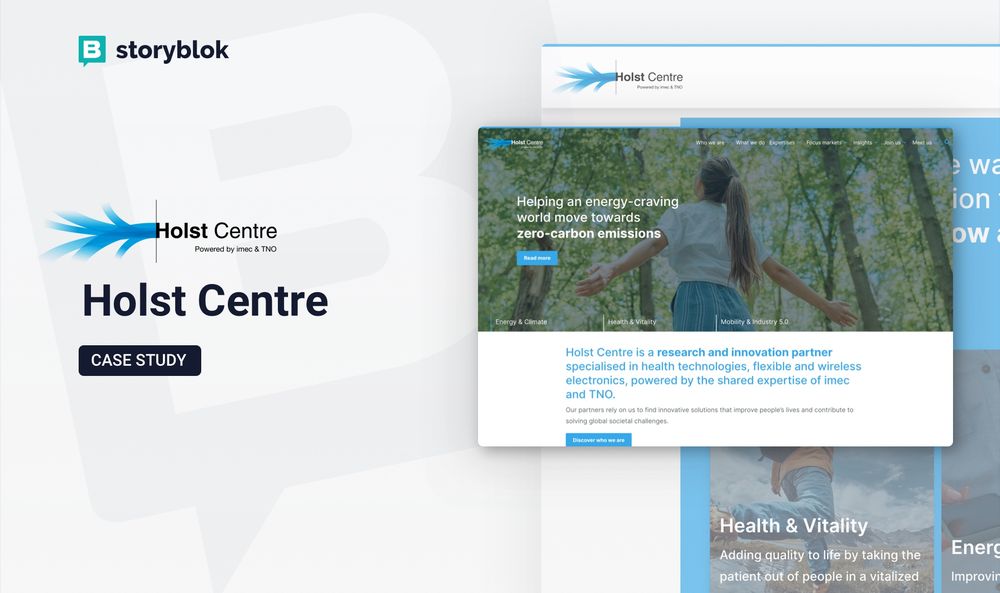 Holst Centre | Storyblok