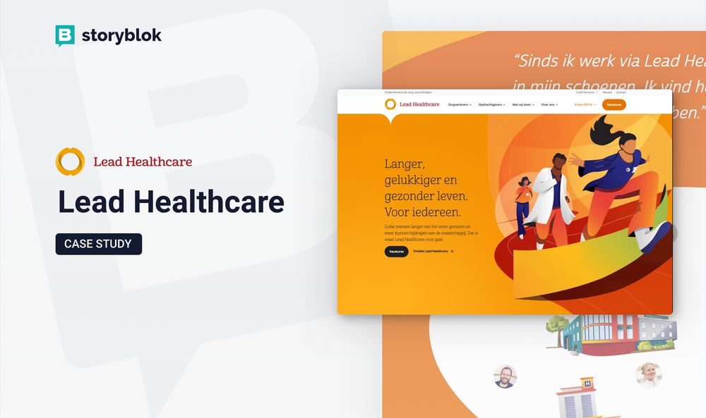 Lead Healthcare Storyblok