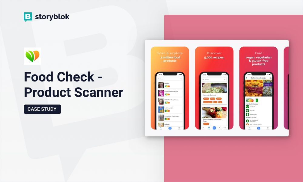 Food Check - Product Scanner | Storyblok