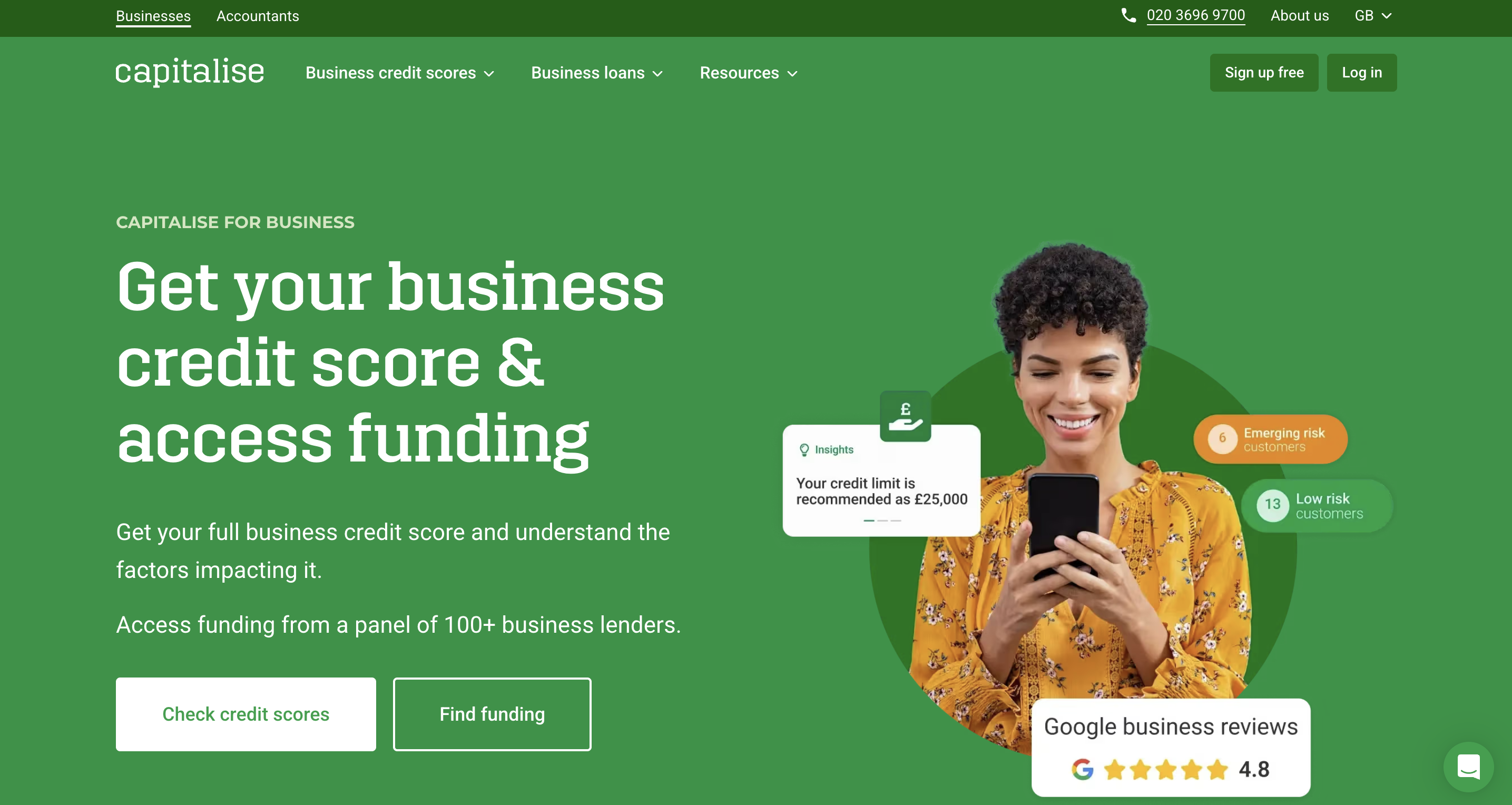 Capitalise Screenshot