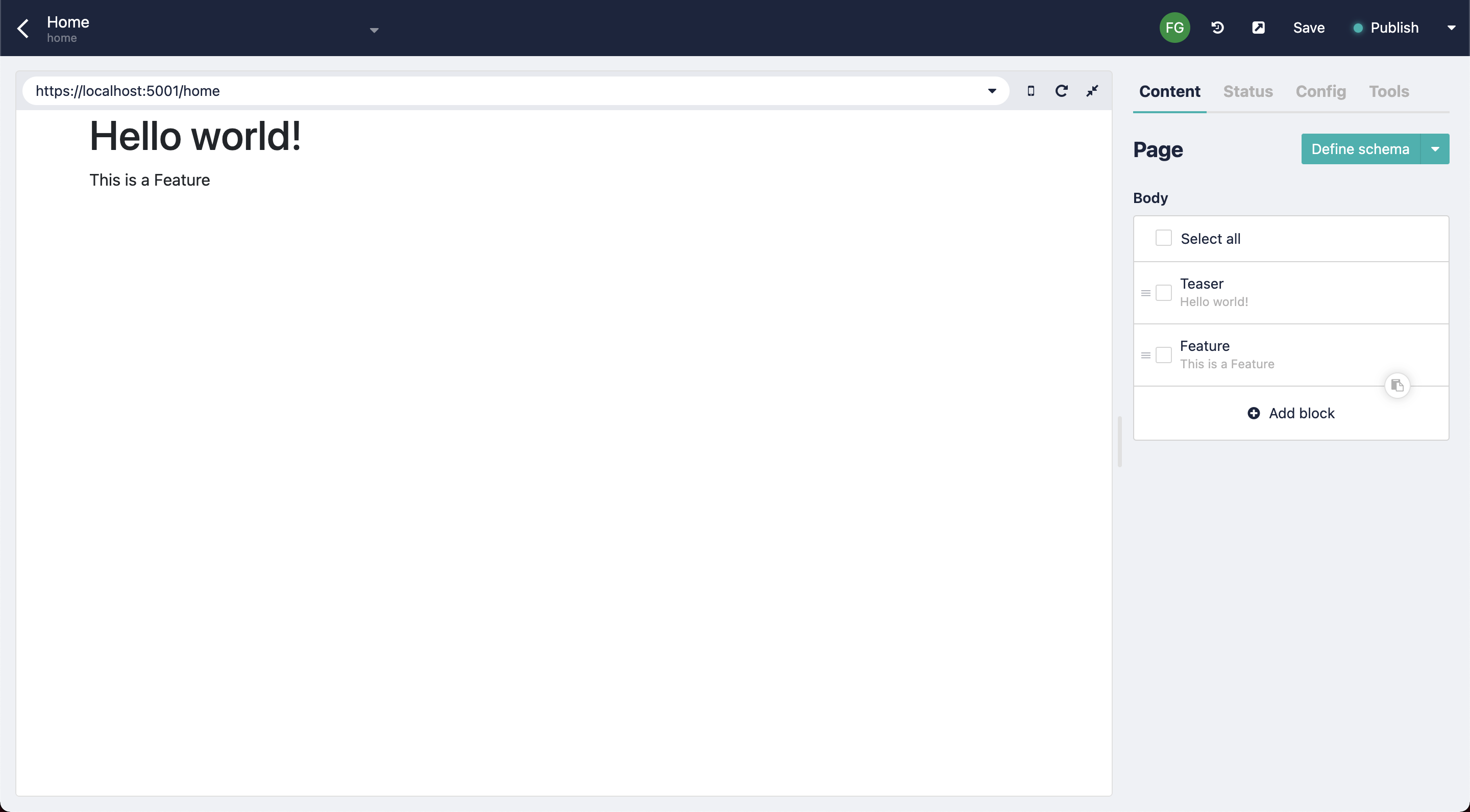 Storyblok Visual Editor