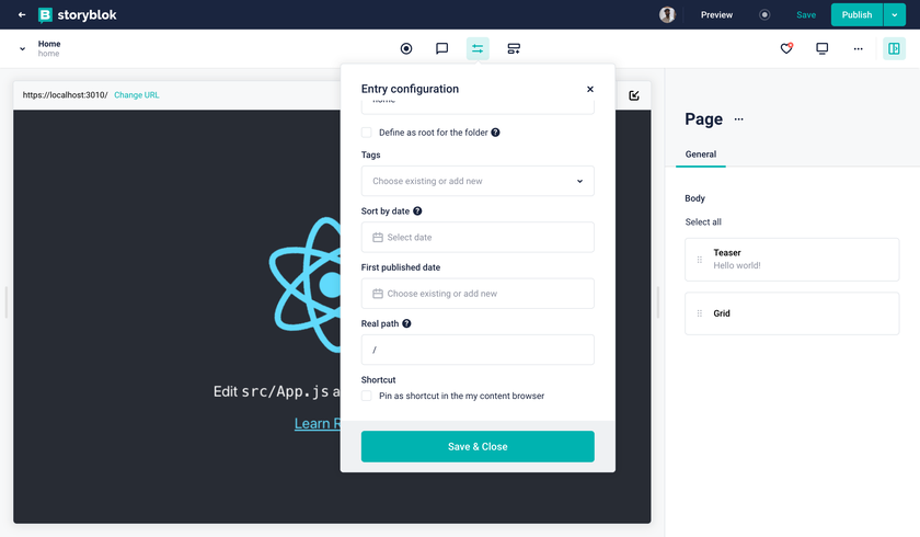 Visual Editor