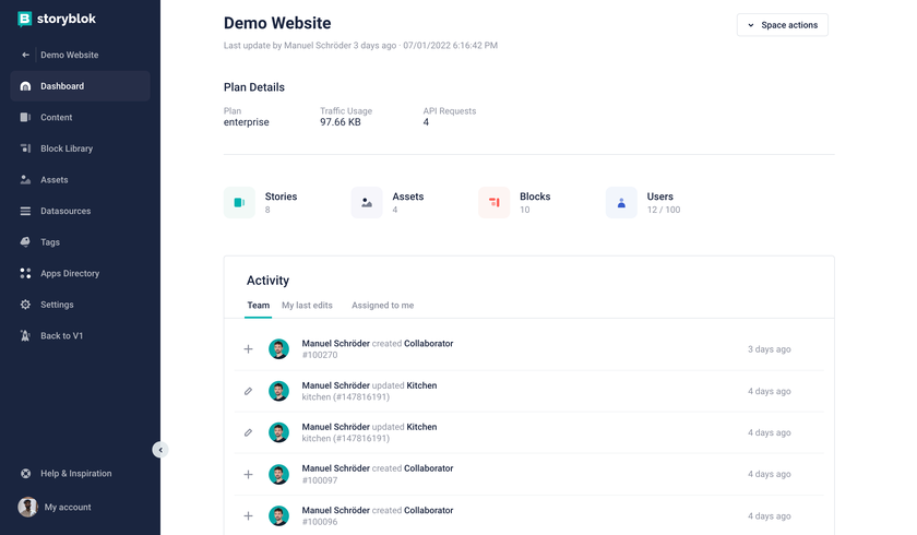 Admin Dashboard