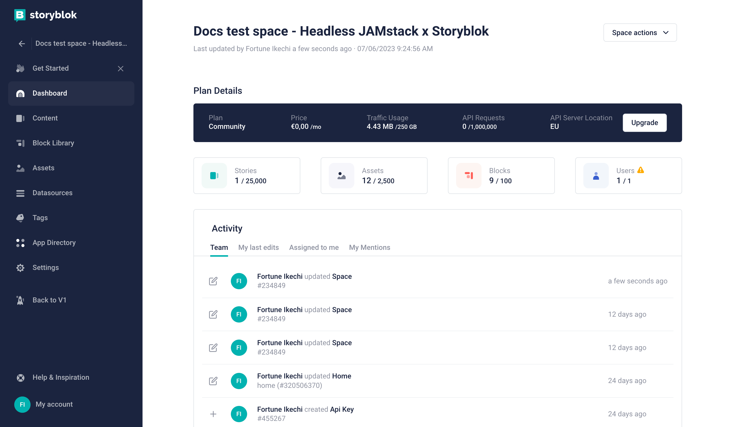 Admin Dashboard