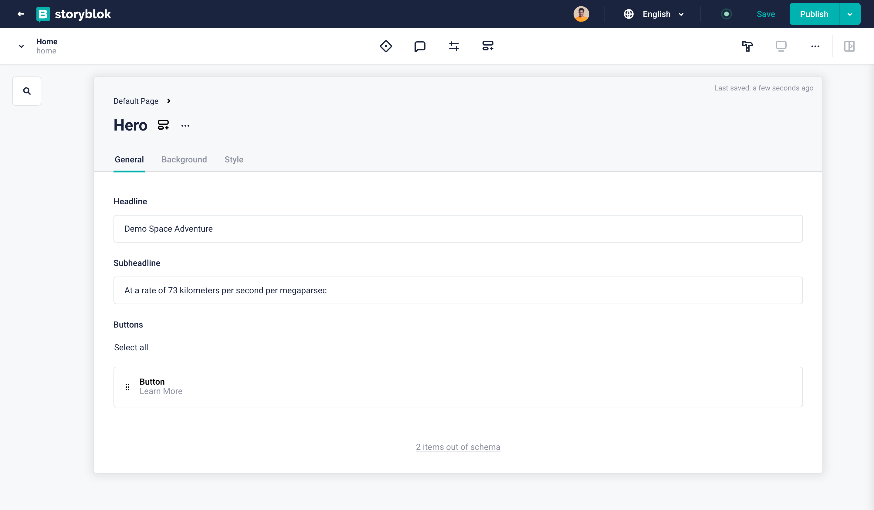 Storyblok form only mode