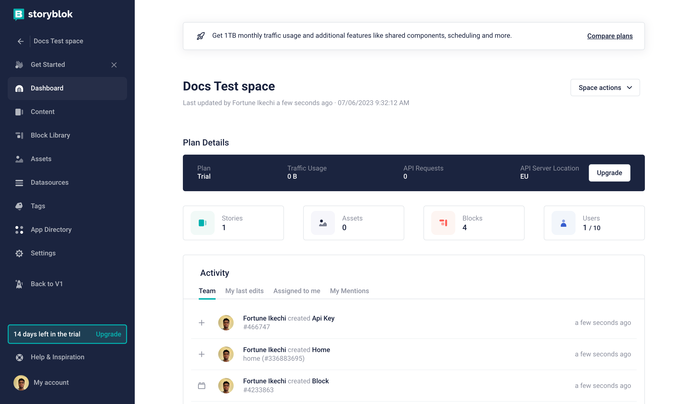 Owner Dashboard