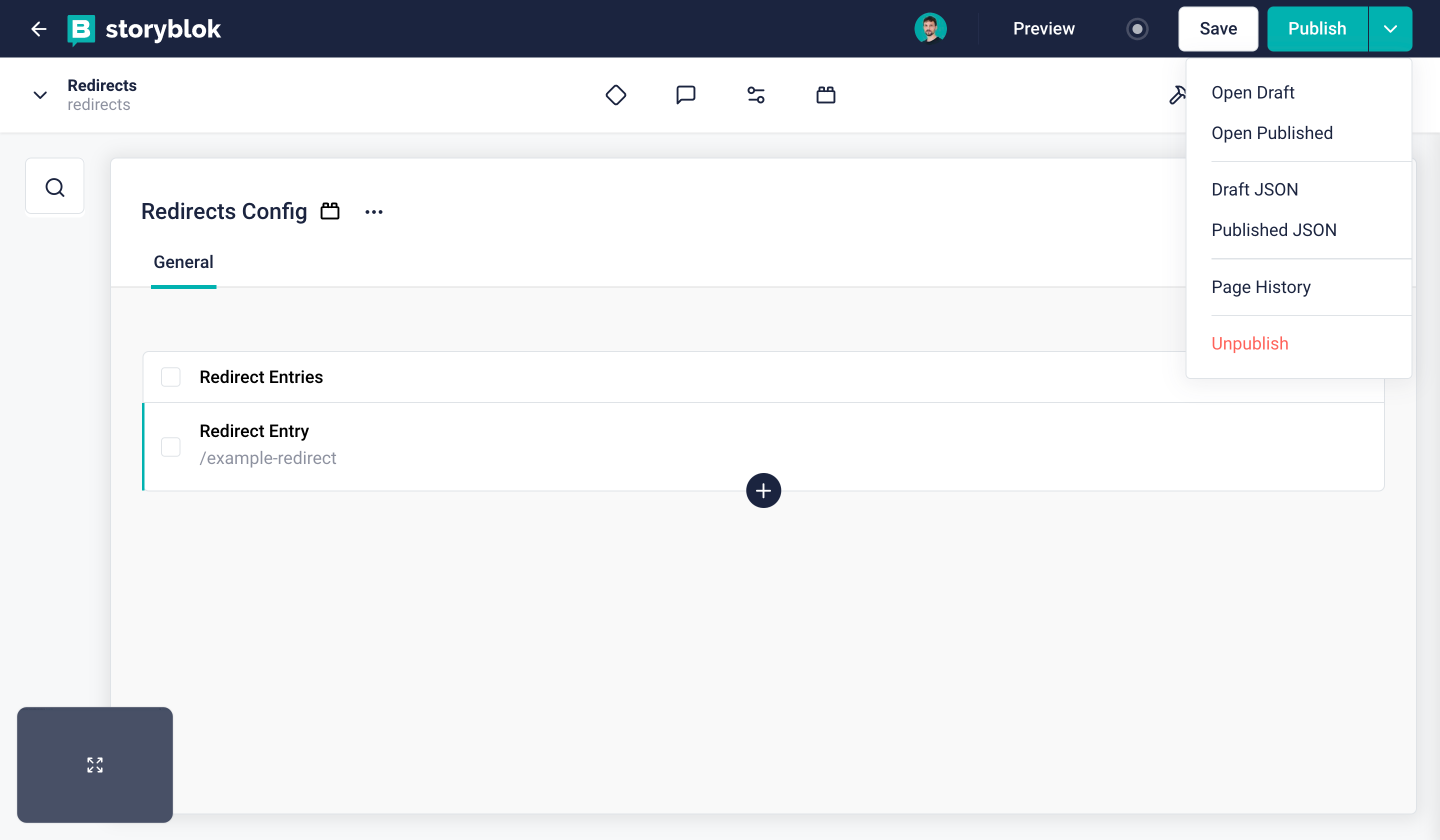 Accessing the Redirects JSON