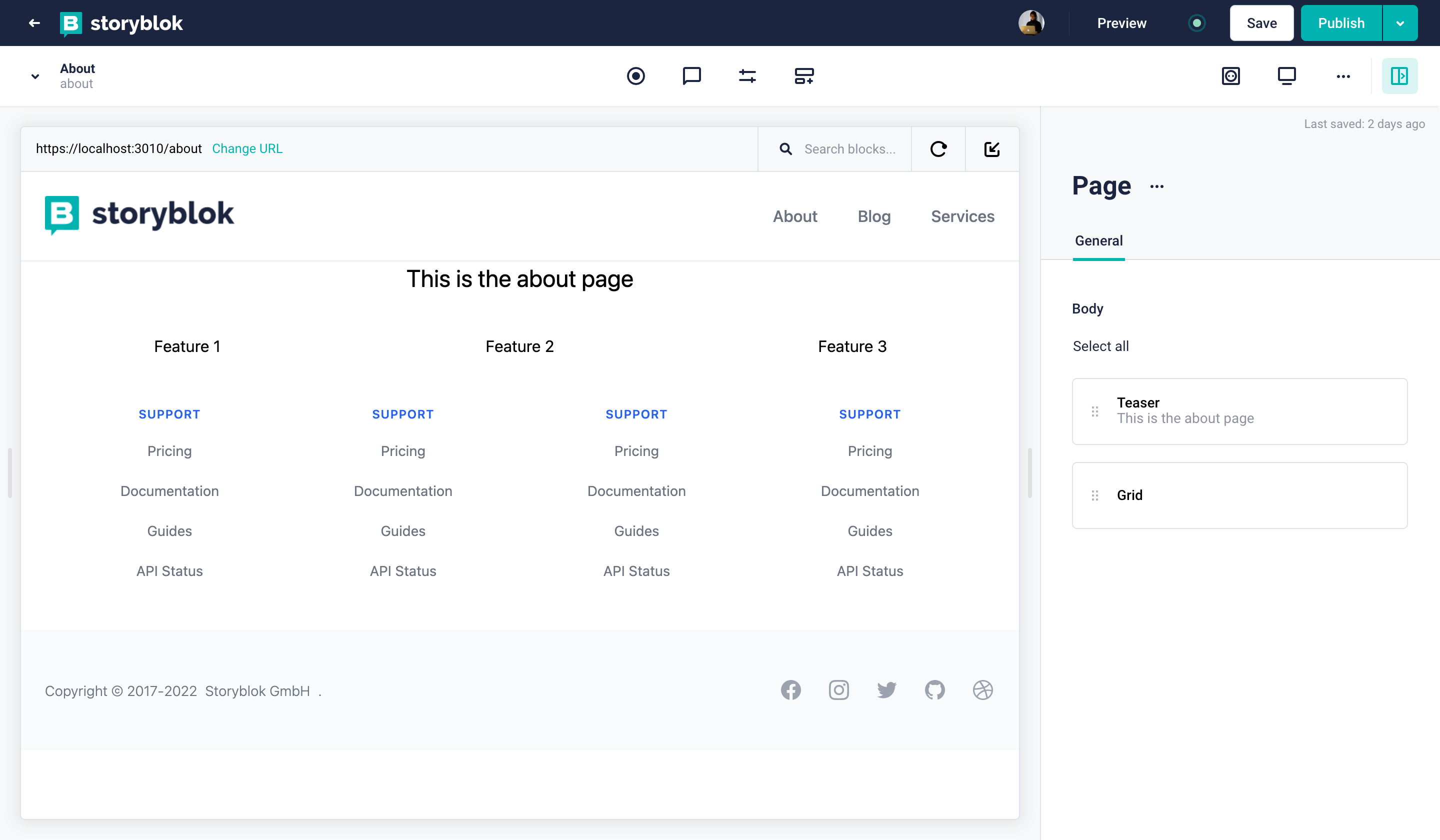 Add Grid Component