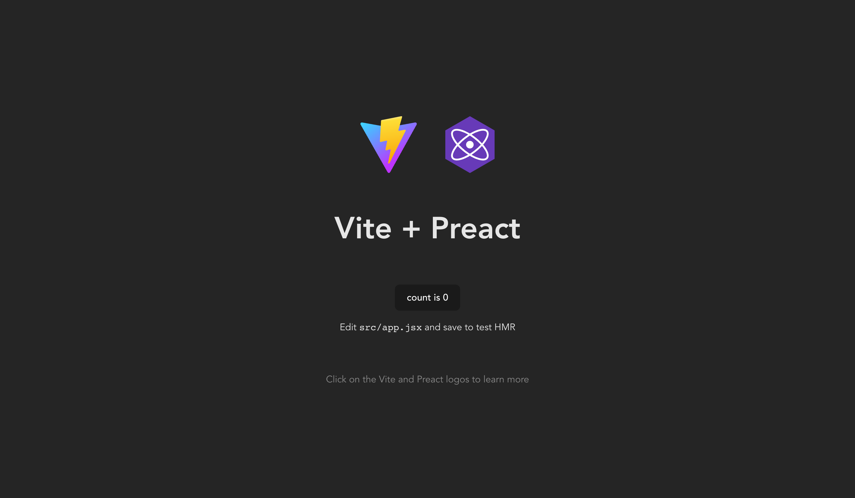 Fresh Vite + Preact Project