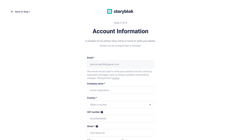 Account Information