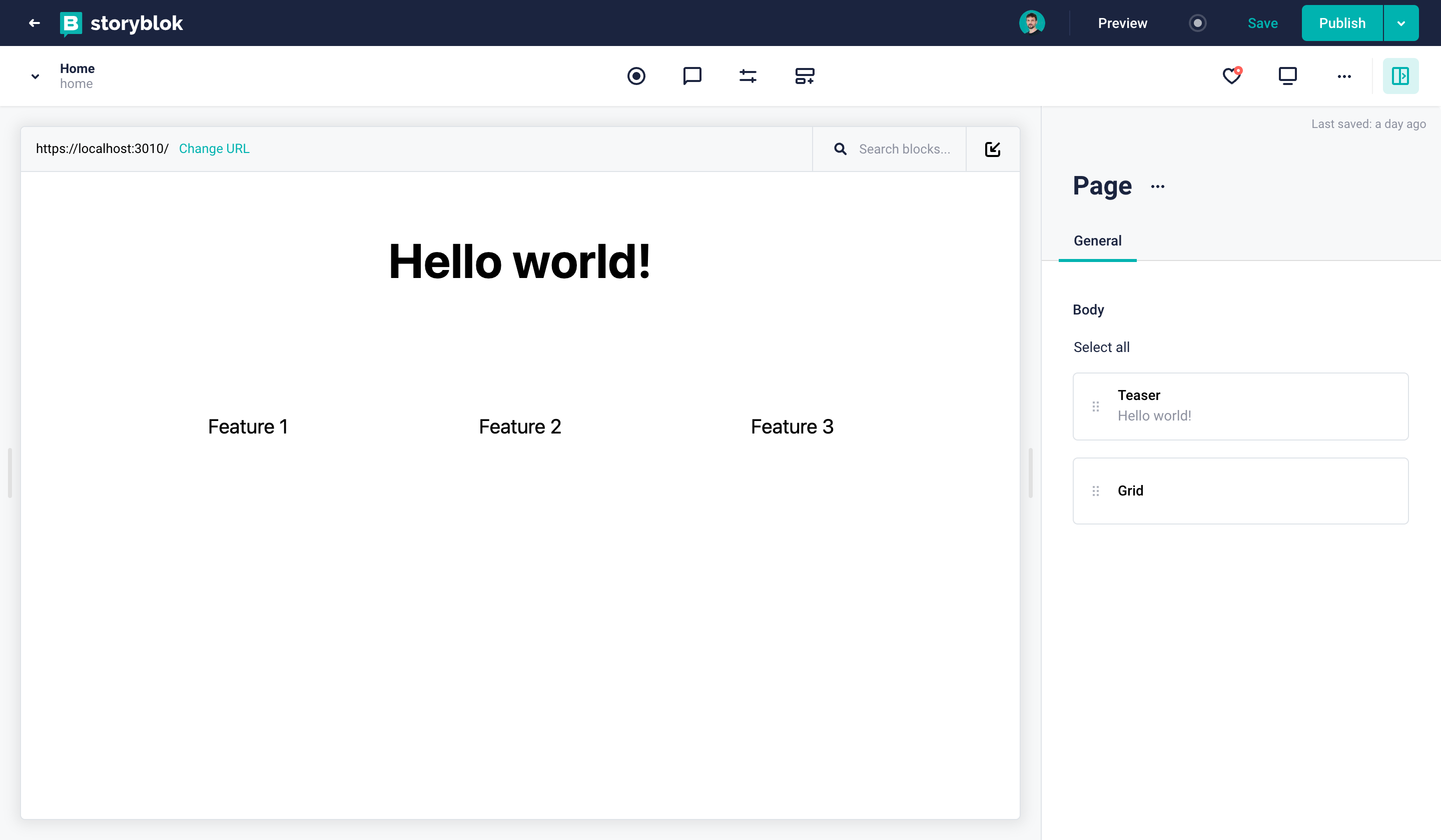 Nuxt app integrated into Storyblok Visual Editor