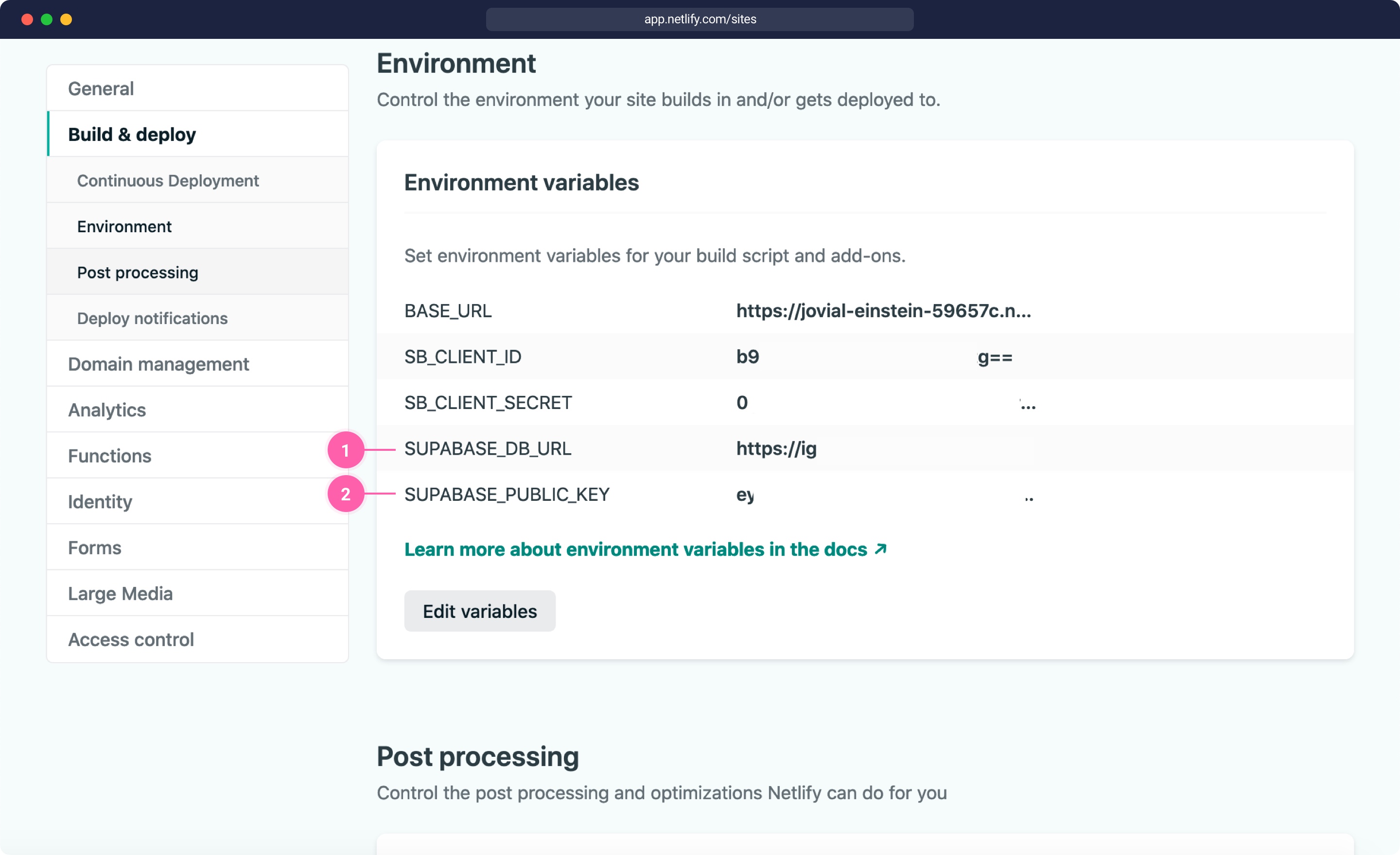 Vercel Environment Variables