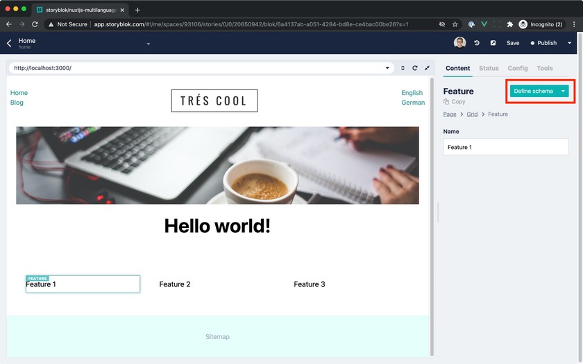 Sample how to open schema from Visual Editor directly.