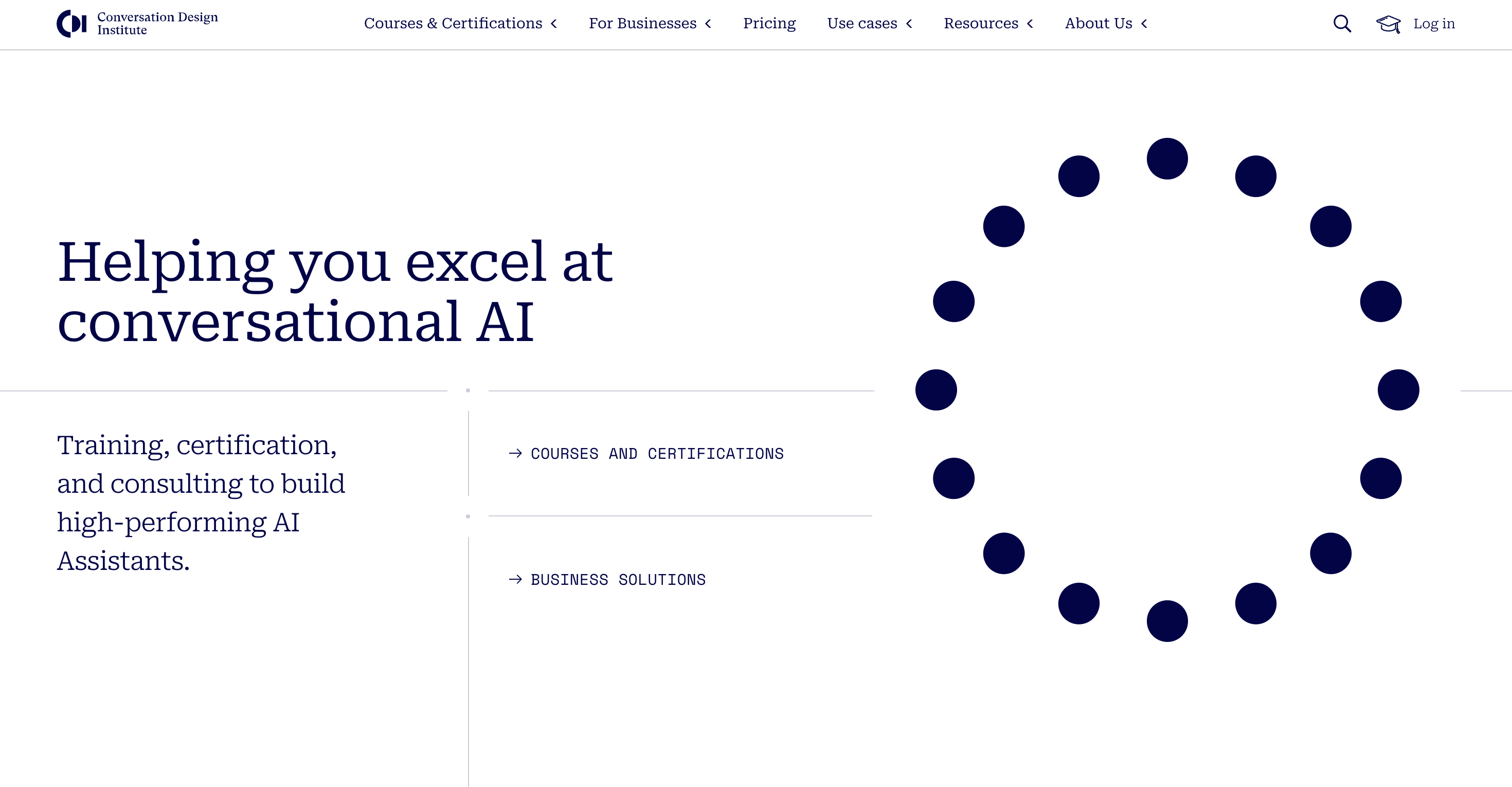 Conversation Design Institute Screenshot