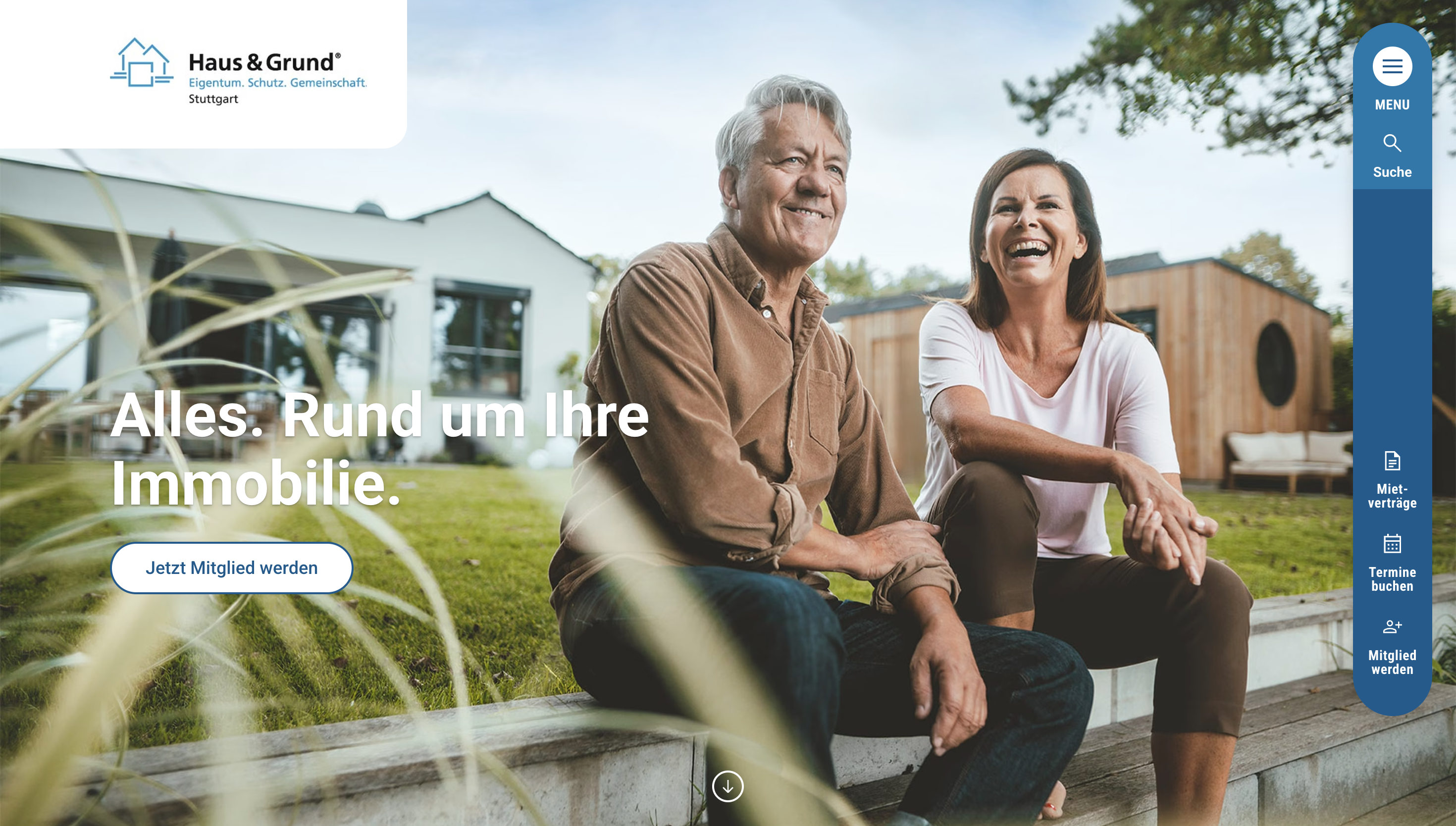 Haus & Grund Stuttgart homepage