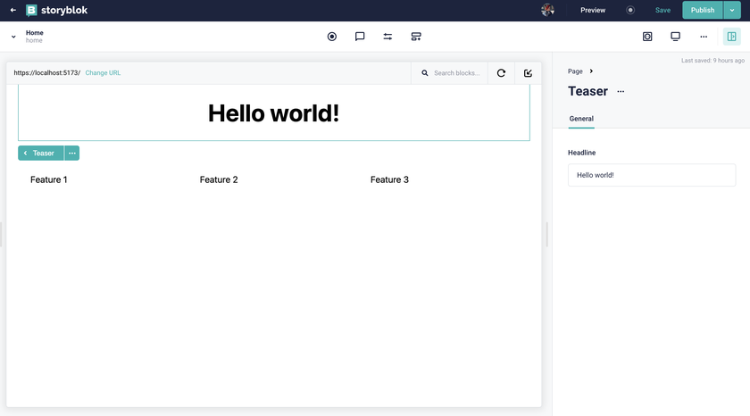 Visual Editor with JS Bridge Enabled