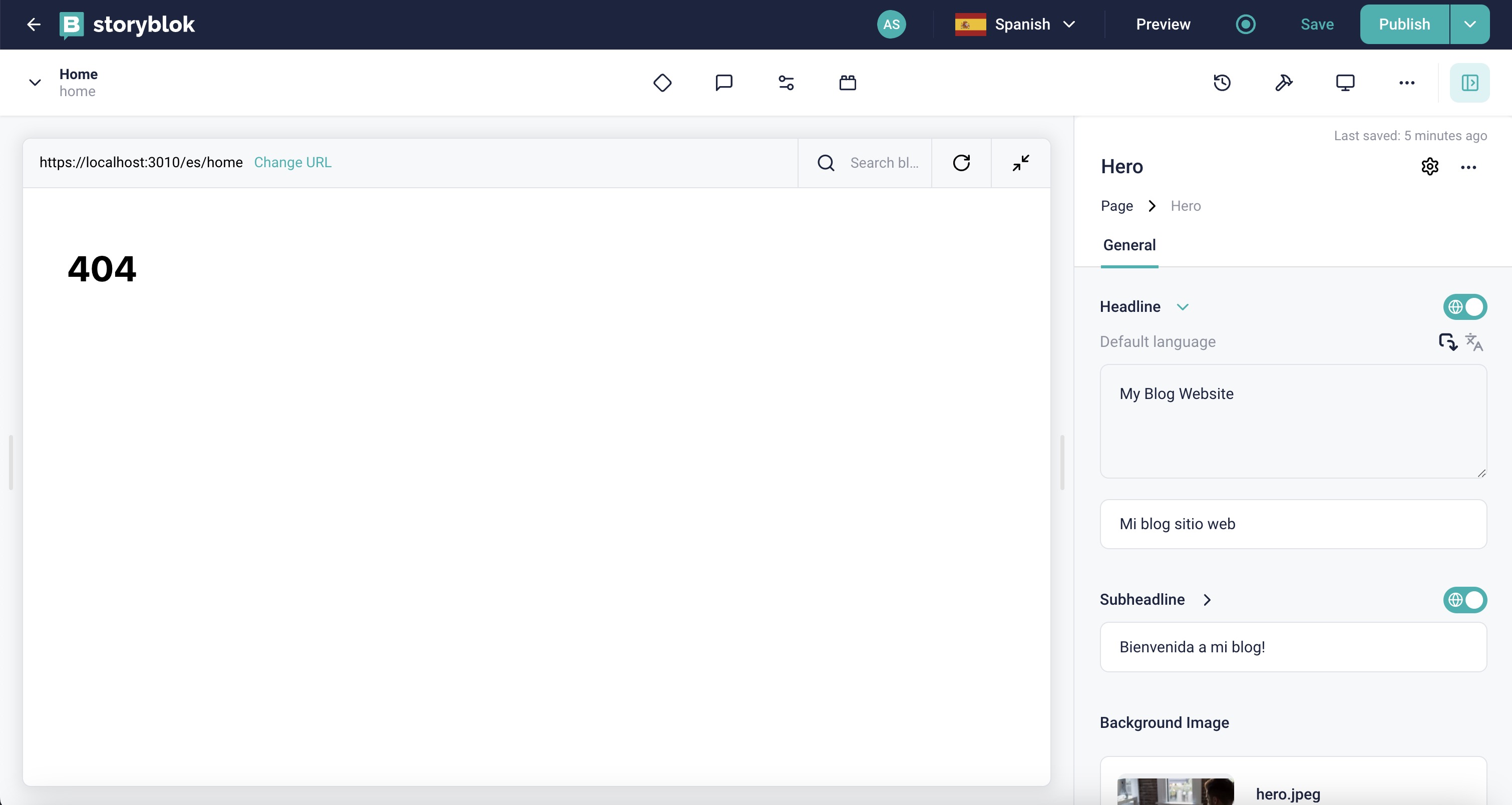 Features when field translation is enabled per field