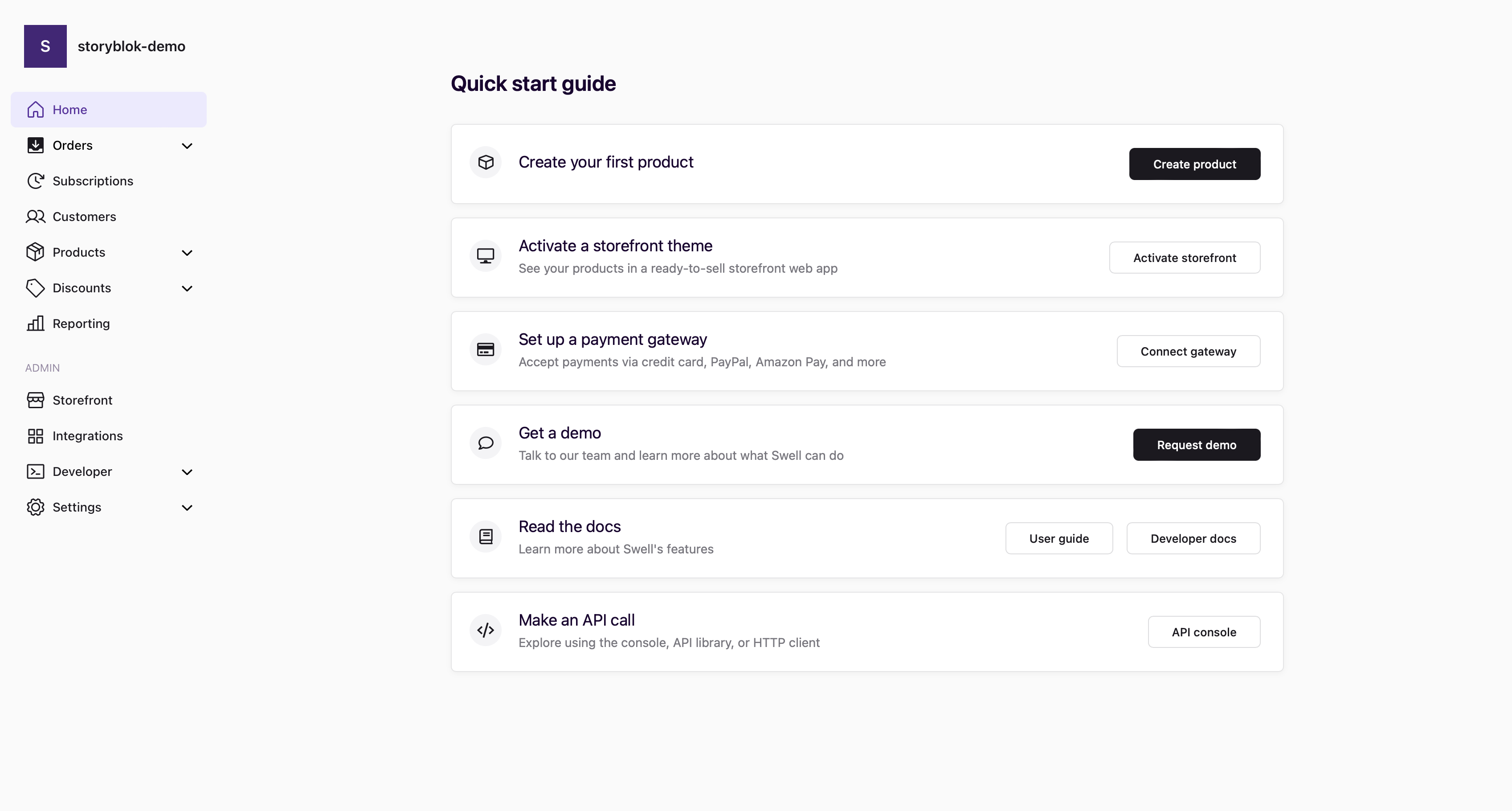 Swell Dashboard