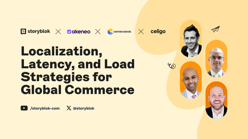 localization, latency and load for global commerce