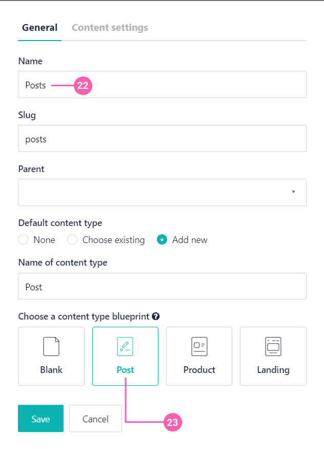 Add Posts Folder