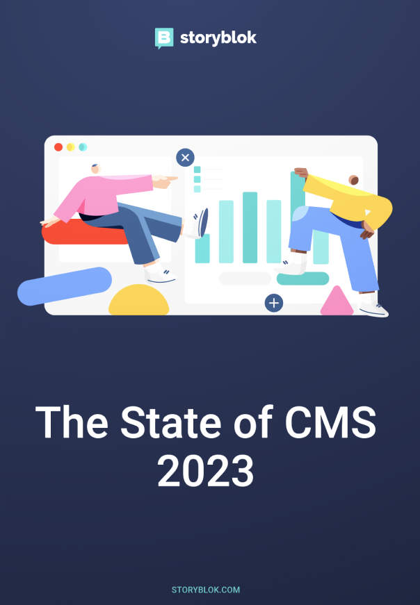 The State of CMS 2023 cover.