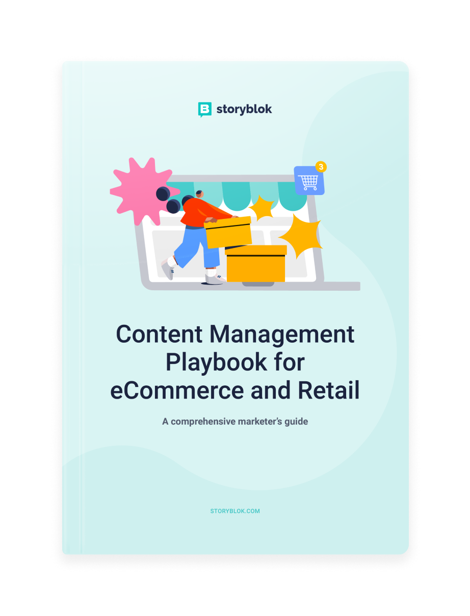 The cover for the Content Management for eCommerce