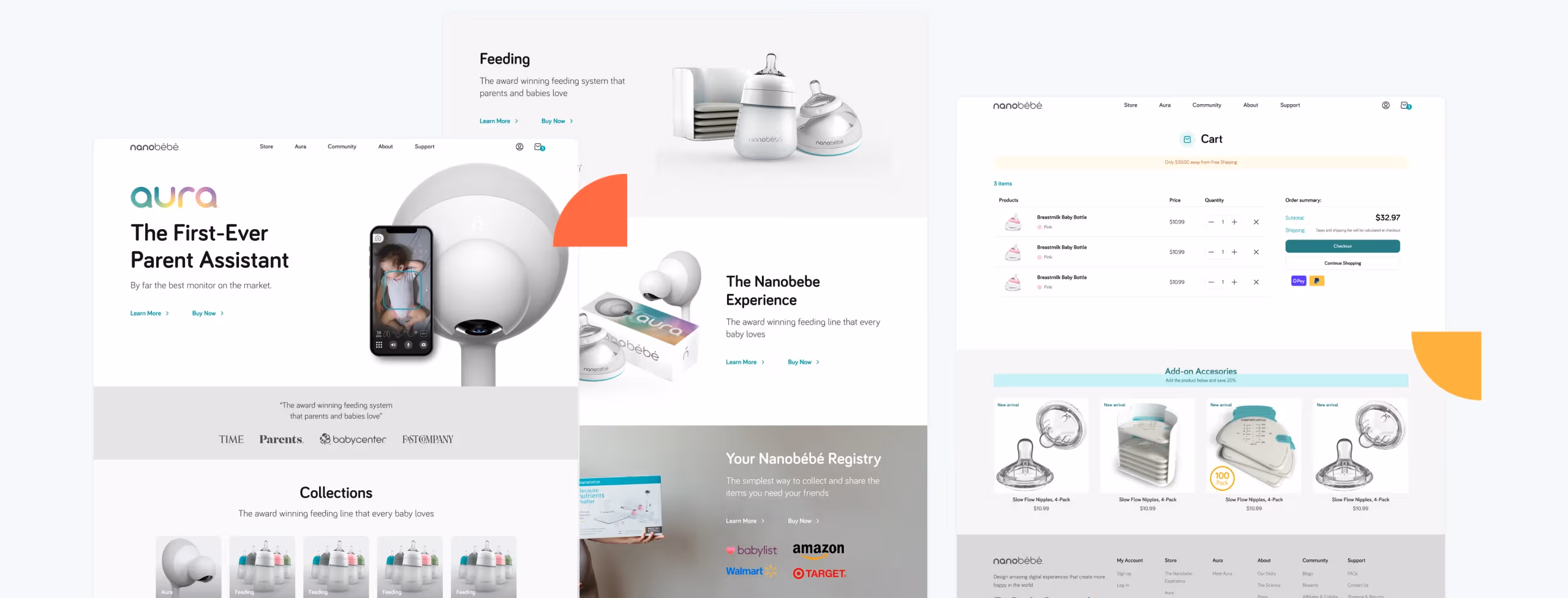 Nanobebe: From Liquid to Headless for 117% Better Website Performance Screenshot