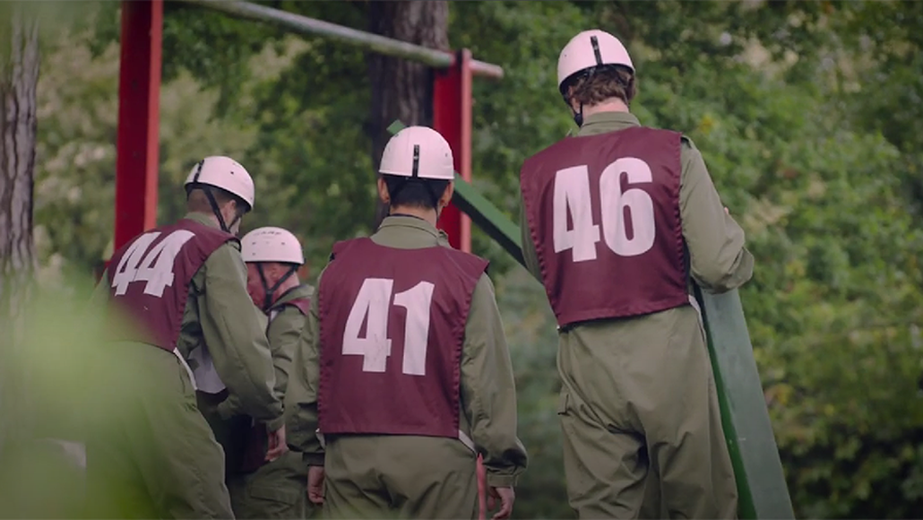 Candidates at the AOSB