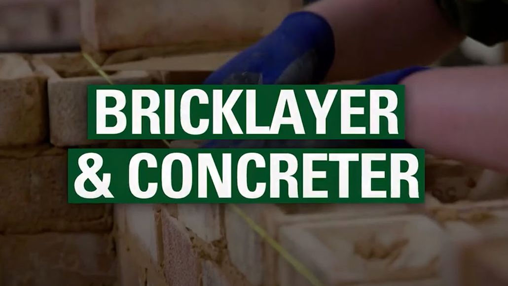 bricklayer and concreter