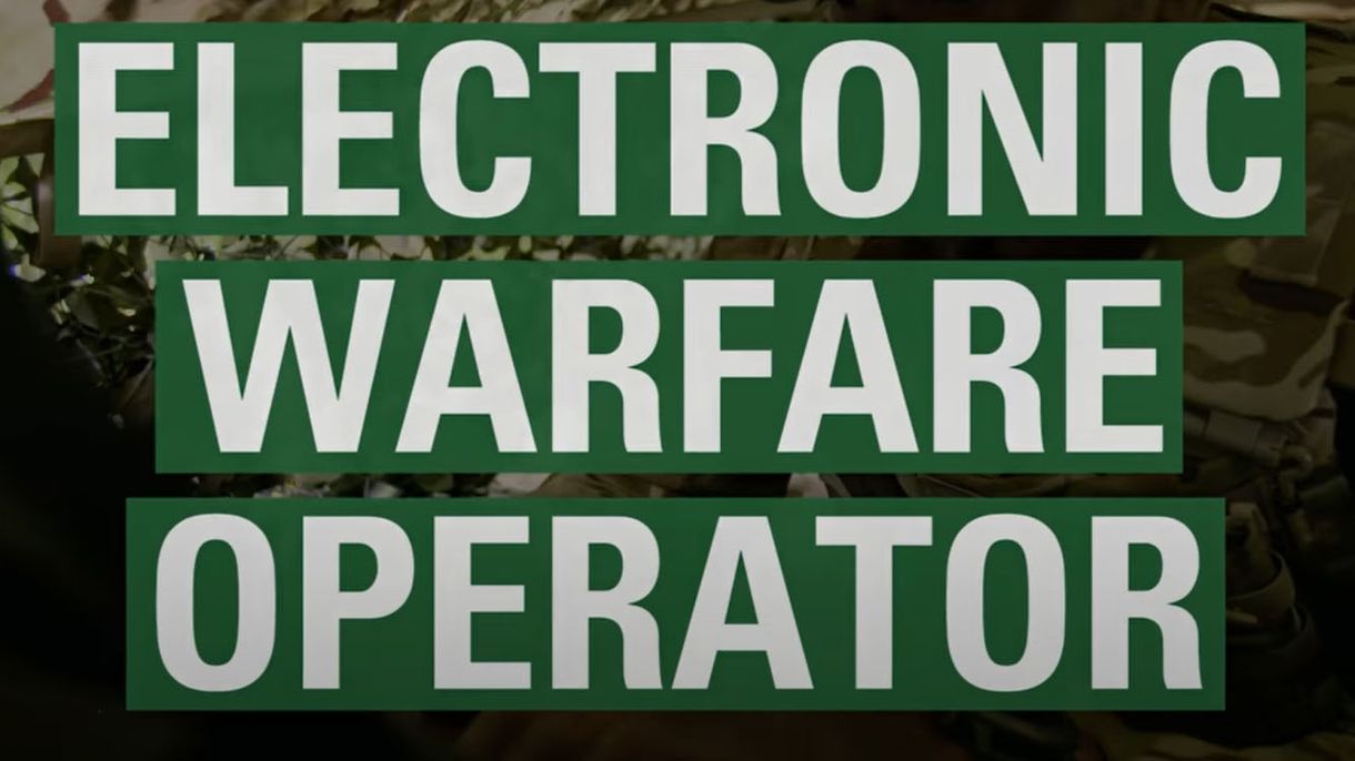 electronic warfare operator