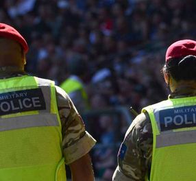 Royal Military Police Soldier