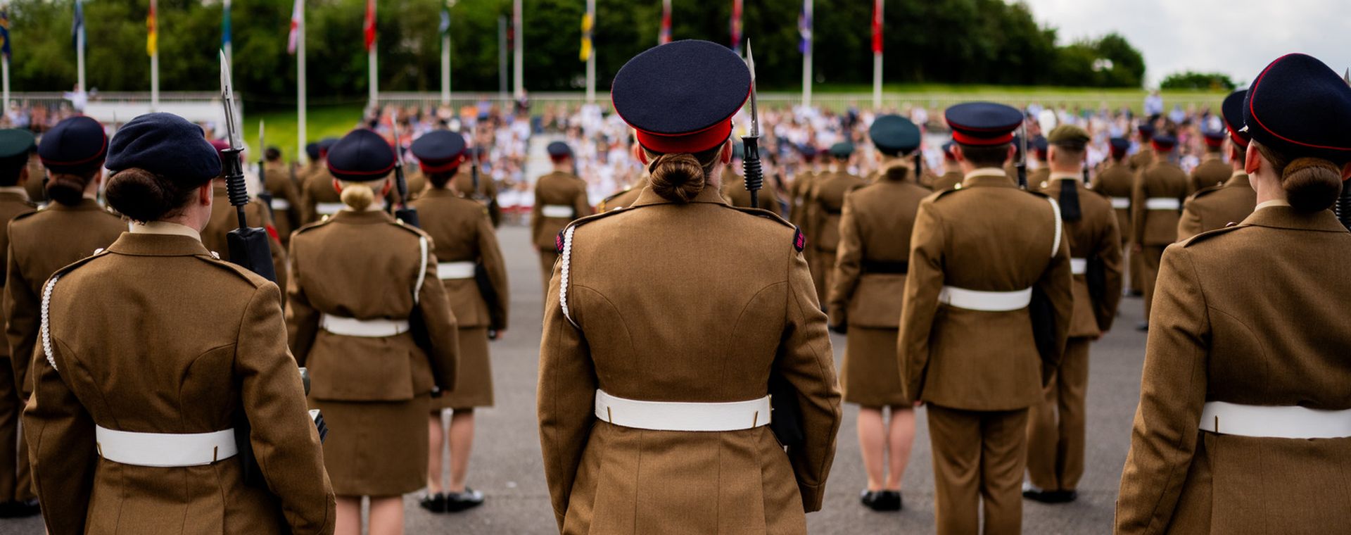 Graduation at Army Foundation College in Harrogate