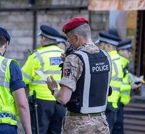 Royal Military Police Soldier