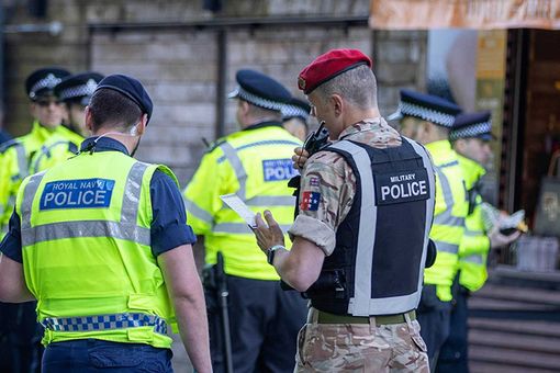 Royal Military Police Soldier