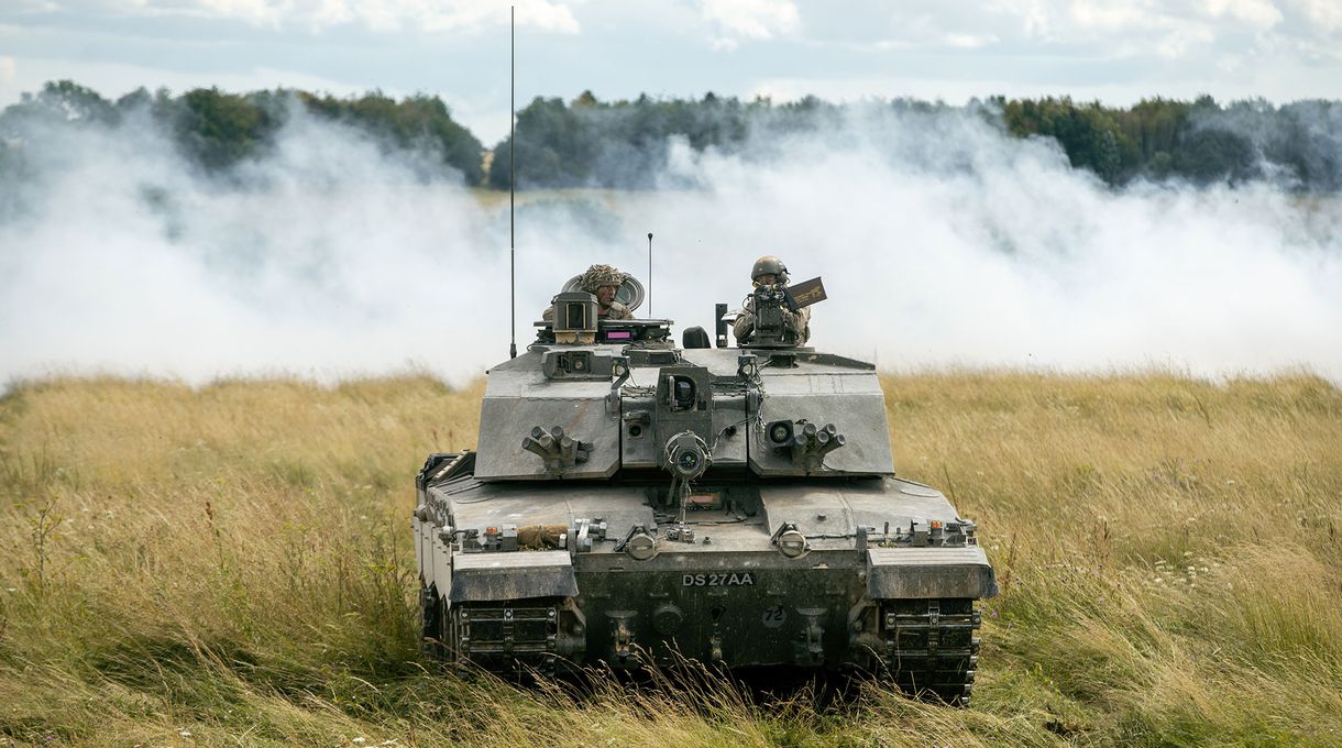 Tank crew at work