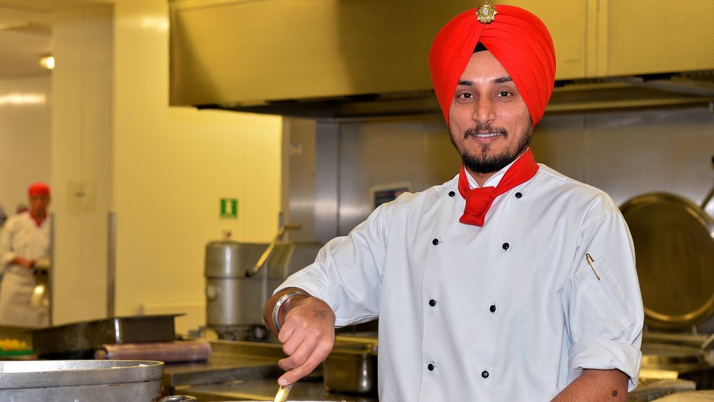 Army chef