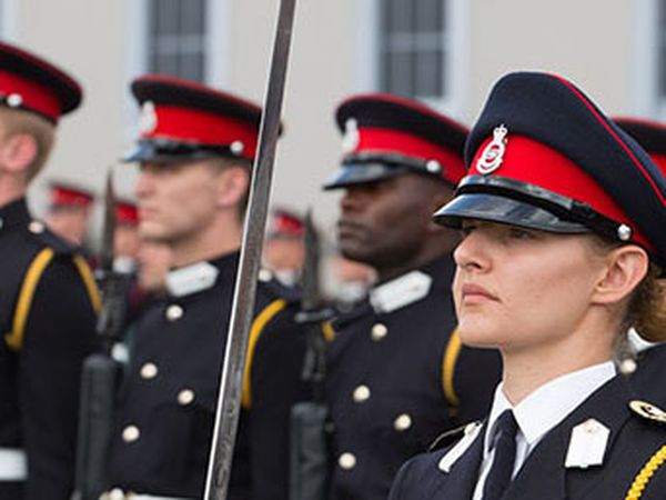 Ceremony at RMAS