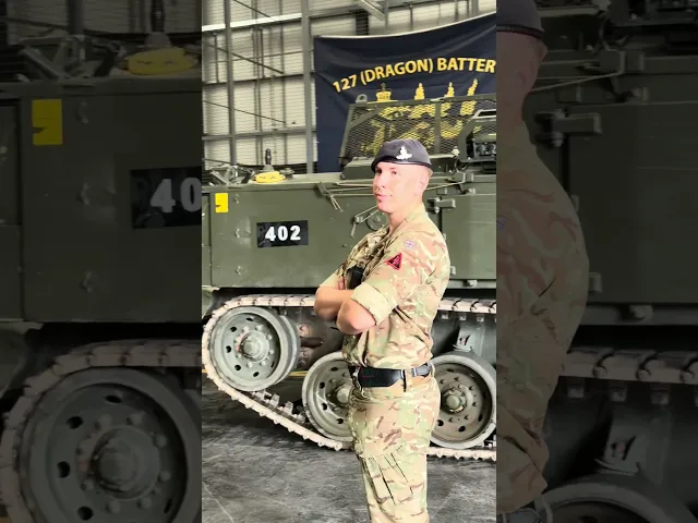 Screenshot of gunner tour video