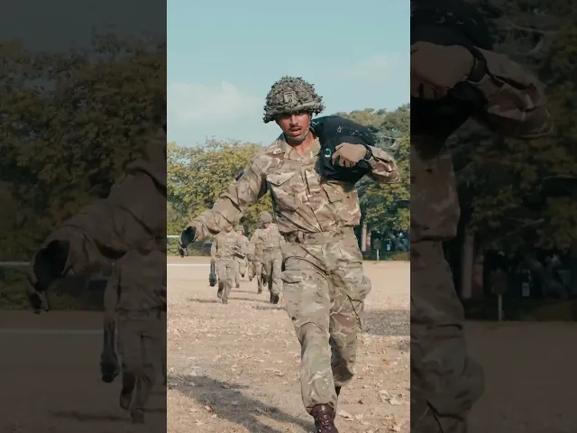 Guardsman in MTP carrying kit.